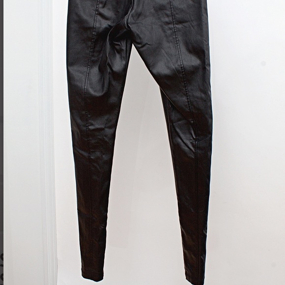 Stella Luce Faux Leather Leggings - Picture 4 of 5